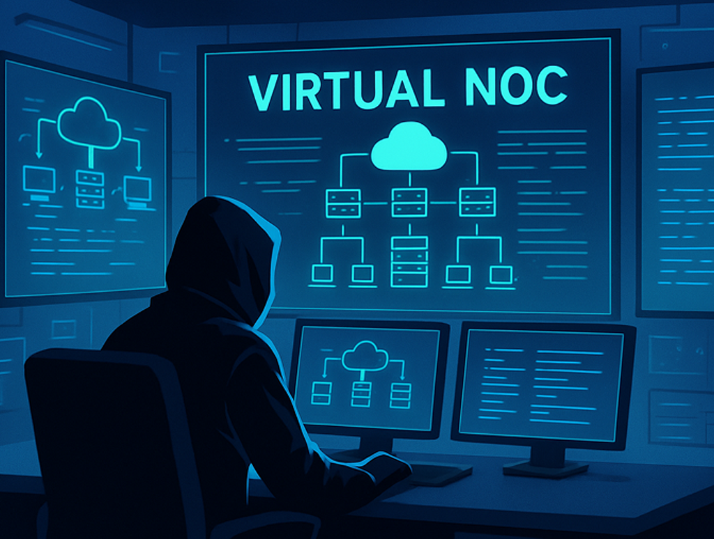 Virtual NOC for Aviation: 24/7 Scalable Network Monitoring